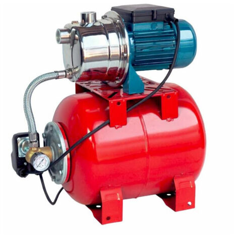 Lem Select – Groupe de surpression WORTEX 0.8 HP 60 L/mn – Pompe inox auto-amorçante – Pression maximale 8 bars – Débit jusqu'à 60 L/mn (1/3)