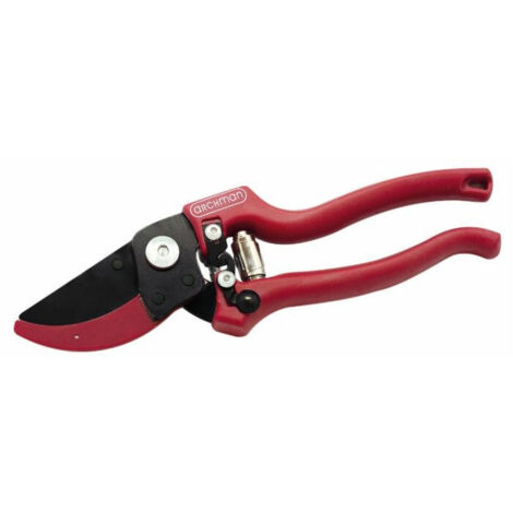 Sécateur professionnel de taille lame téflon enclume courbe L 210 mm coupe Ø 25 mm (1/3)