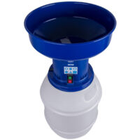 Lem Select – Moulin à grain électrique 1,6 HP 220 V – Cuve 50L – Production 30-210 kg/h – Tamis 1,5/3/5/7 mm – Accessoire poulailler
