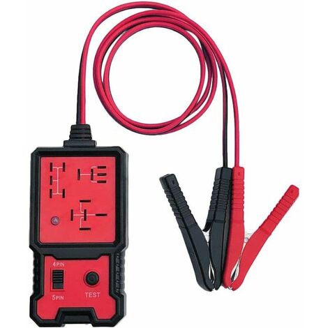 Testeur de circuit automatique Lampe multimètre Réparation de voiture Outil  de diagnostic électrique automobile Rouge, multimètre 