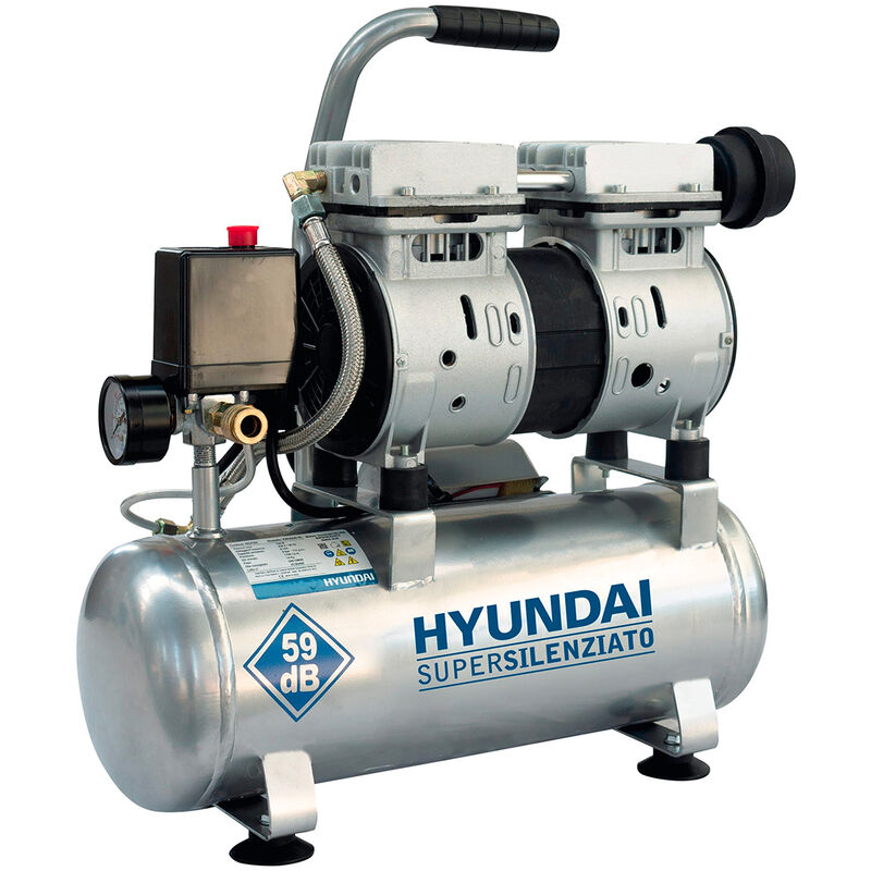 Compressore d'aria 8 lt Hyundai 65702
