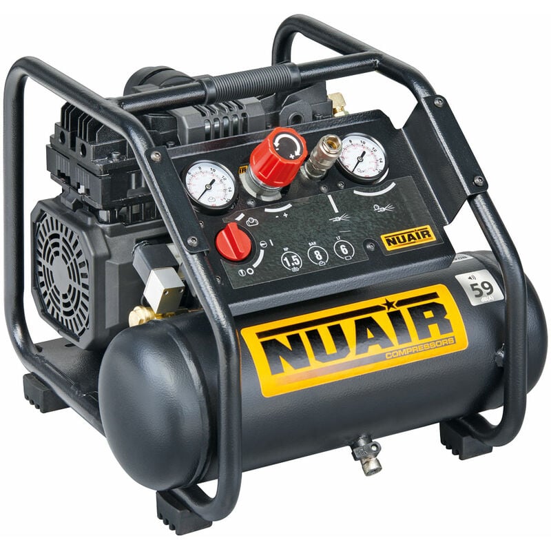 Compressore aria silenziato NUAIR SILTEK TB 50 LT 1,5HP