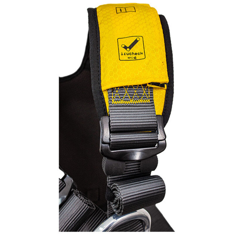 Imbracatura Di Sicurezza Professionale - Con Anelli In Alluminio, Regolabile, Per Lavori In Altezza, Norma EN361