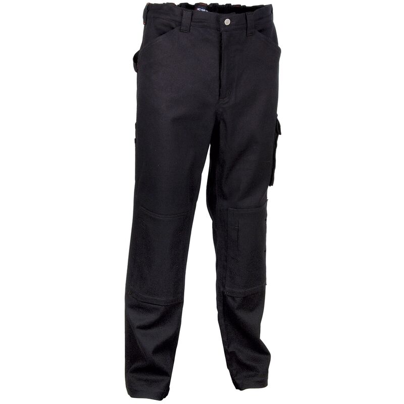 Pantaloni da uomo Aladin Goa, pantaloni hippie, pantaloni a pompa, pantaloni da yoga, da uomo, alla moda, con stampa hippie, Blu, S