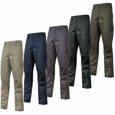 PANTALONE U-POWER IN COTONE ELASTICIZZATO GUAPO WB -S