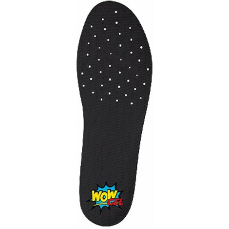 Solette per scarpe U-Power WOW Gel-45 - Nero - 45