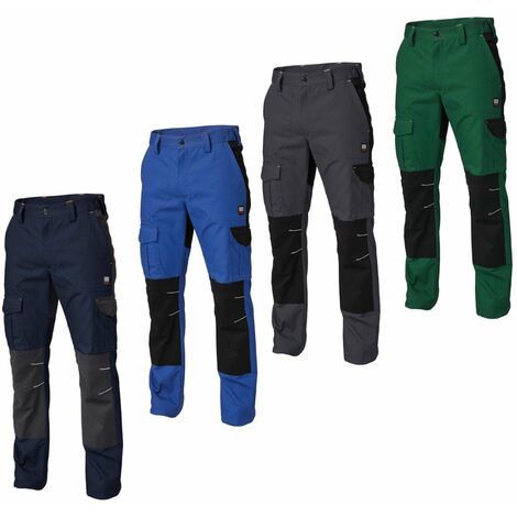 Pantaloni da lavoro elasticizzati Siggi Tago - L - Verde