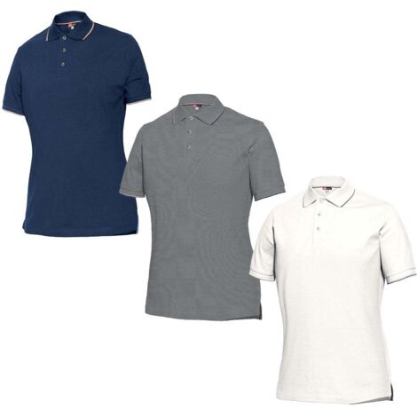 Polo da lavoro donna Issaline Portofino Stretch 08189L - L - Grigio