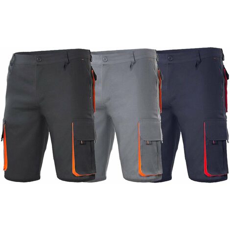 Bermuda da lavoro Velilla 103007 - 50 (EU) - Grigio/azzurro