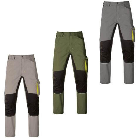 Kapriol Pantaloni da Lavoro Slim Grigio XL - Tessuto Resistente, Tasche Pratiche