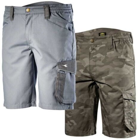 Pantaloncini da lavoro Diadora Utility BERMUDA POLY - M - Grigio