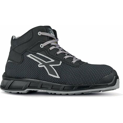 Scarpe antinfortunistiche alte UPower Morrison S3S CI FO ESD SR - 36 - Nero
