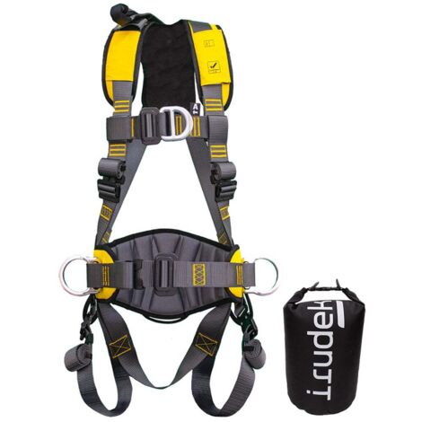 Imbracatura anticaduta Irudek Expert Pro 100 - L/XXL - Nero/Giallo