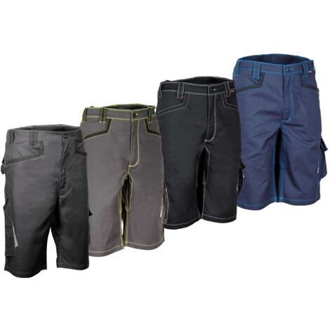 Pantaloncini da lavoro Cofra Corrientes - 58 (EU) - Antracite/Verde