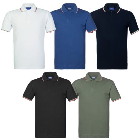 Polo da lavoro Rossini Italia - M - Negro