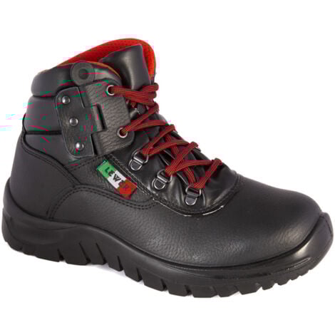 Scarpe alte da lavoro Lewer 28170 S3 SRC 44 Negro