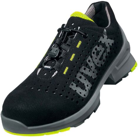 Scarpe antinfortunistiche basse Uvex 1 S1 SRC ESD 85438 - 35 - Nero/Giallo