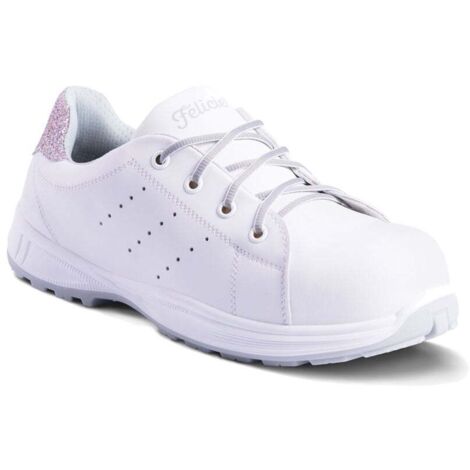 Scarpe Da Lavoro Donna Luisetti – Pelle Comfort Lady 0305, Scarpa Professionale Per Cameriere E Infermiere, Taglia 38 EU
