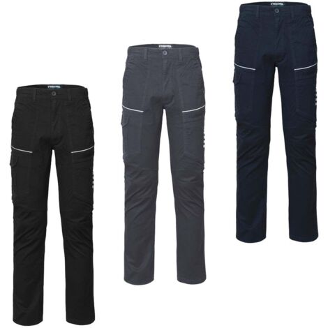 Pantaloni da lavoro donna Rossini R-Stretch Lady invernale - M - Blu