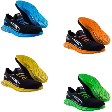 Scarpe antinfortunistiche Technosafe Neon S1PL SR ESD - 40 - Giallo