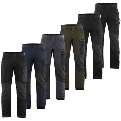 Pantaloni da lavoro Blaklader 1422 Service Stretch 4 vie - 52 (EU) - Blu marino scuro (1/5)