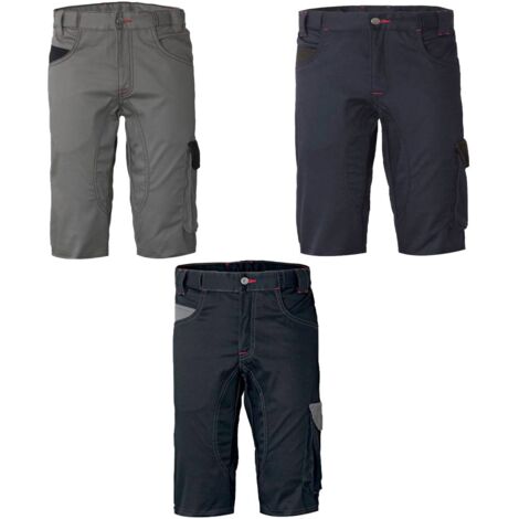 Pantaloni corti da lavoro Rossini Stiffer - S - Grigio/Nero (1/4)