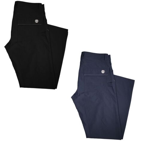 Pantaloni da lavoro in tessuto Twill elasticato GRAPHENE - Nero L (1/3)