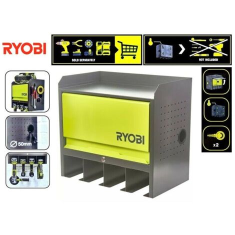 Armadietto pensile porta-attrezzi Ryobi RHWS-01 con sportello
