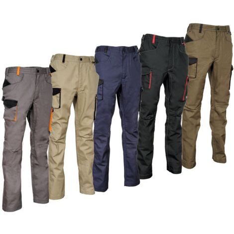 Pantaloni da lavoro WALCOURT - Beige/Nero S - FR (40) - EU (46)