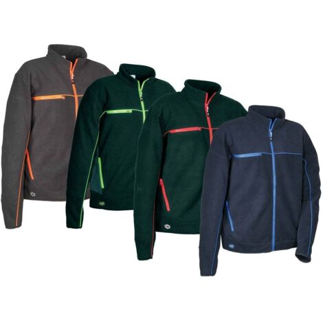 Felpa da lavoro in pile Cofra Asyma - XXL - Blu