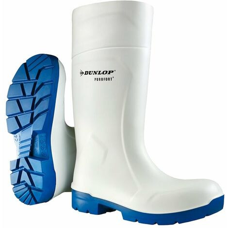 Dunlop FoodPro Purofort Multigrip. White.Bleu. Gr.39 (1/5)