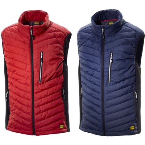 DIADORA UTILITY GILET DA LAVORO PADDED VEST OSLO COLORE BLU TAGLIA  S