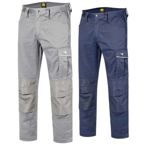 Utility Diadora Pantalone Lavoro Rock Performance Blu Classico L