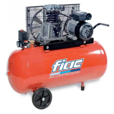 Compressore d'aria a cinghia 100lt FIAC AB 100-268 M 2HP 230V 1,5Kw professional 