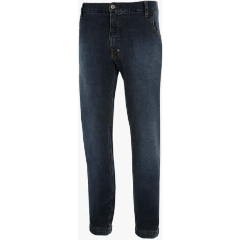 Utility Diadora Pantalone Lavoro Blu Jeans Lavato M