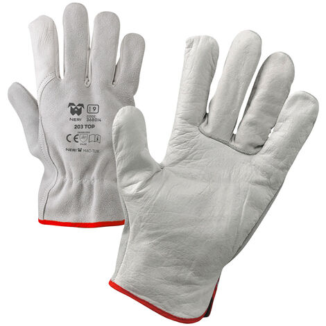 Guanti di protezione Neri 203 Top - 10 (XL) - Bianco