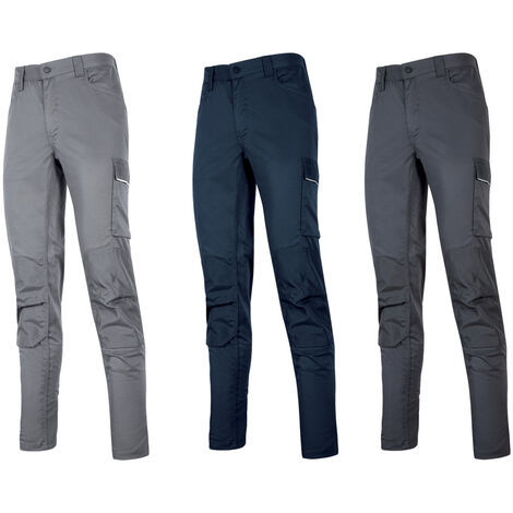 Pantaloni da lavoro U-Power MEEK elasticizzati - Blu -