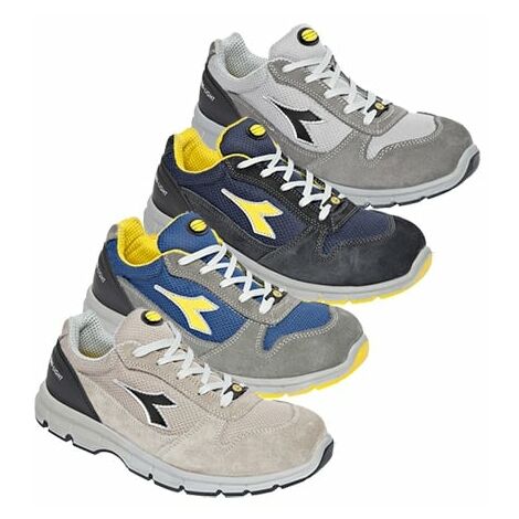 Scarpe antinfortunistiche Diadora Run II Textile ESD LOW S1P SRC - 35 - Grigio