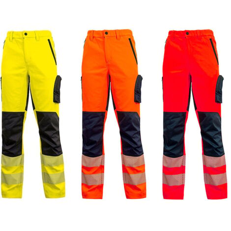 Pantalone da lavoro alta visibilità U-Power Roy - XL - Arancione