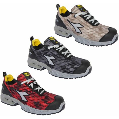 Scarpe antinfortunistiche Diadora Shark Stable Impact Low S1P SRC ESD - 43 - Rosso