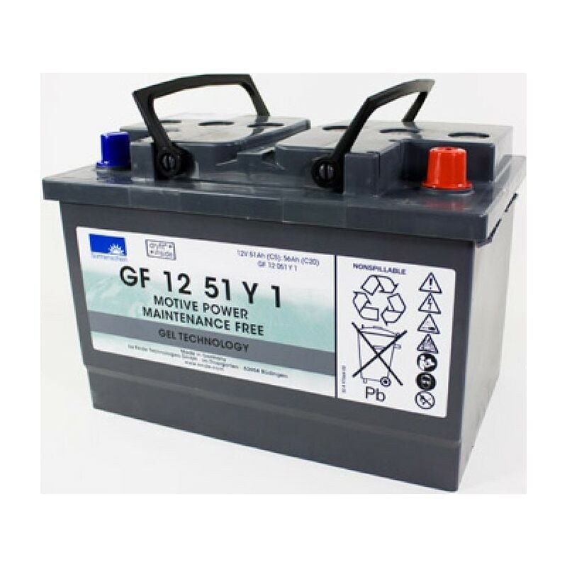 AGM-Batterie für Boots rollstuhl, Gel Green Cell 12V 44Ah