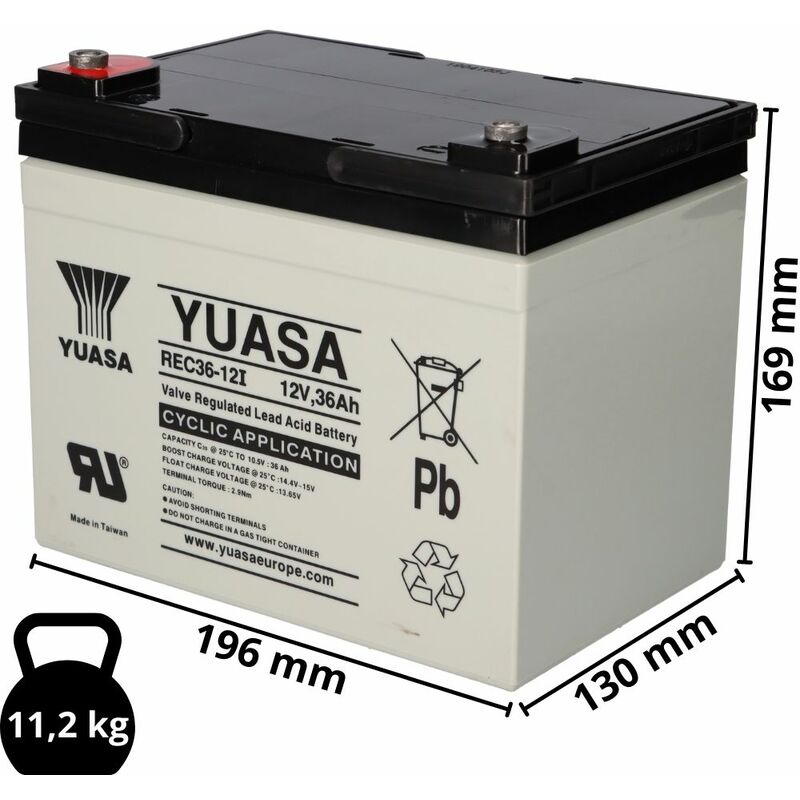 Elektromobil Scooter Batterie Akku 12V 36 AH zyklenfest