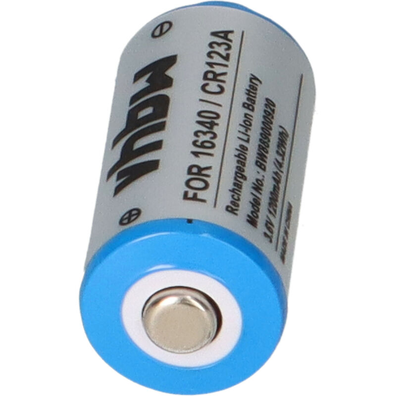 IFR 16340 - 400mAh 3,2V LiFePo4 Akku (Button Top) ungeschützt