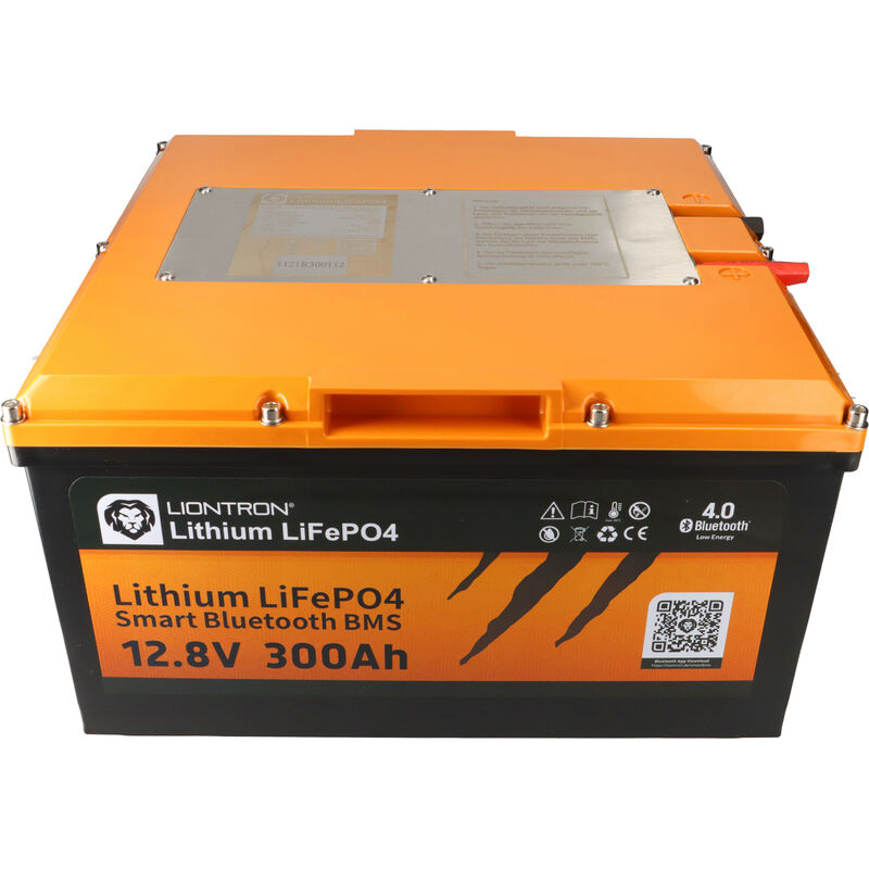 Lithium LiFePO4 -Marine / Boot- Batterie 12,8V, 300Ah