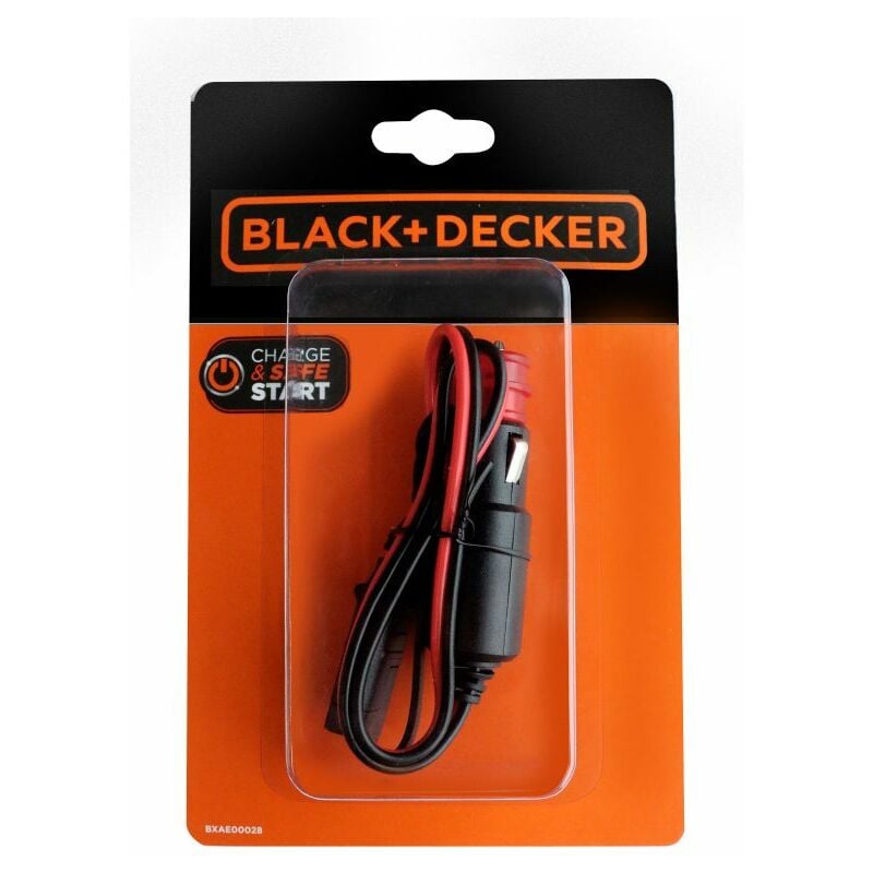 Black + Decker 12V Zigarettenanzünder Anschluss mit 8A Sicherung