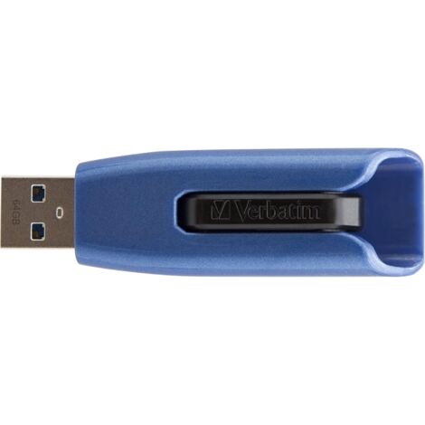 Verbatim V3 MAX USB-Stick Speicherstick Schnelle Datenübertragung und langlebiges Design 32 GB