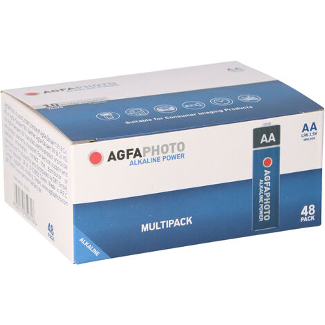 AgfaPhoto Power LR6 Mignon (AA)-Batterie Alkali-Mangan 1.5 V 48 St. (1/5)