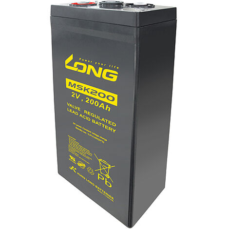 Kung Long MSK200 2Volt 200Ah AGM Blei Akku Pb Batterie