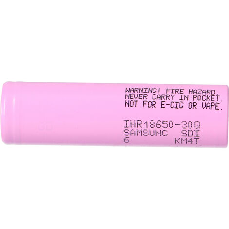 50x Samsung INR 18650-30Q Akkus 3,7V Li-Ion 3000 mAh 15A (1/5)
