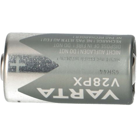 2x Varta V28PXL Photobatterie Lithium 6V 170mAh 1er Blister